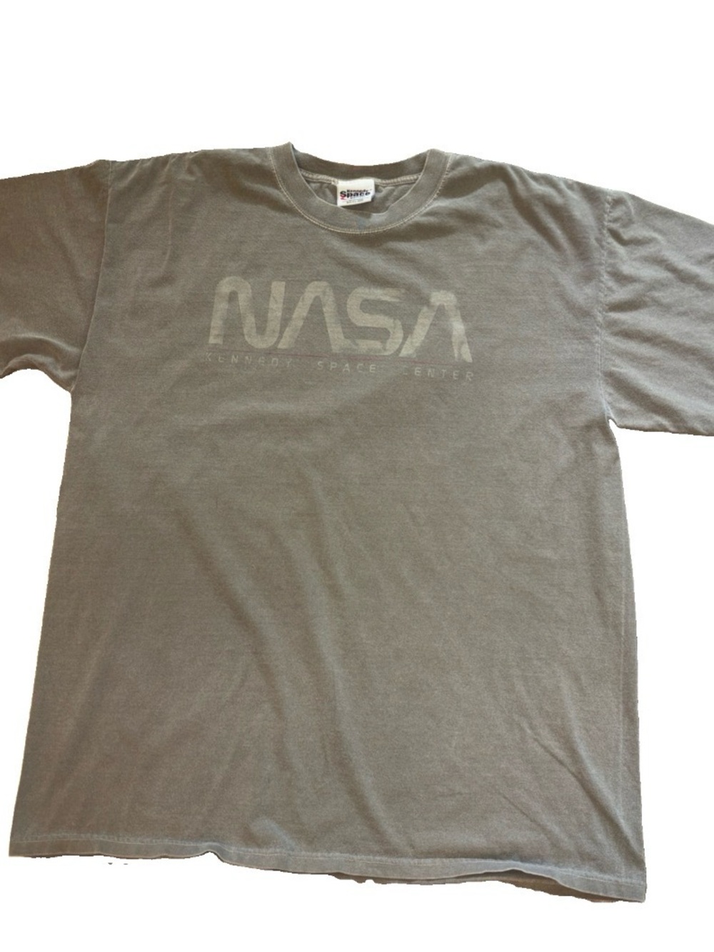 NASA Short-Sleeve Tee Gray Sz XL science funky space program men’s